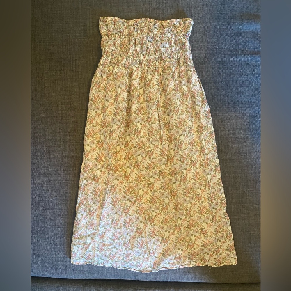 Chic Floral A-Line Skirt